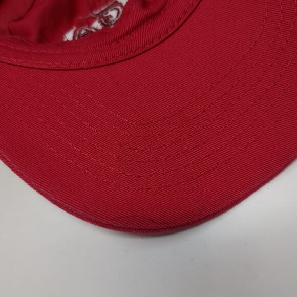 CBH All Gas No Brakes Slideback Baseball Cap Red One Size Embroidered Imperial - Picture 9 of 11